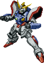 シャイニングガンダム 機体全身 — 新スーパーロボット大戦