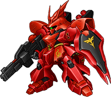 サザビー 機体全身 — スーパーロボット大戦T