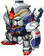 Gundam Mk-II map icon — Super Robot Wars V