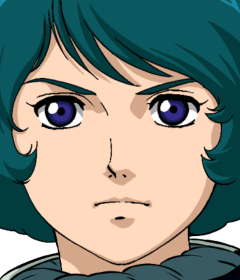 Kamille face portrait — Super Robot Wars V