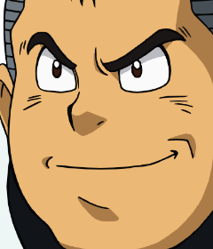 Gai face portrait — Super Robot Wars V