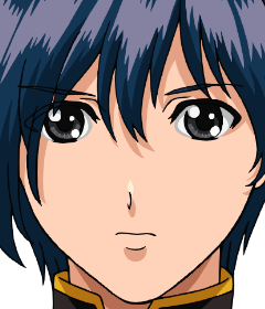 Jun face portrait — Super Robot Wars V