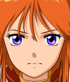 Ple Two face portrait — Super Robot Wars V