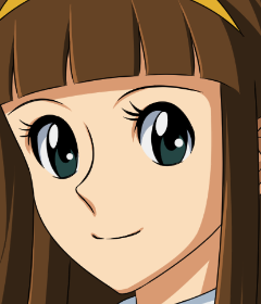 Sayaka face portrait — Super Robot Wars V