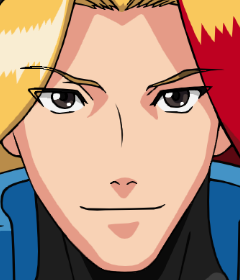 사부로타 얼굴 그림 — 슈퍼로봇대전 V
