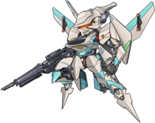 Glaive 機體全身 — 超級機器人大戰V