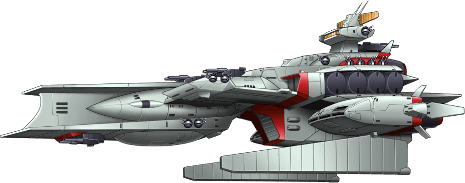 ラー・カイラム 機体全身 — スーパーロボット大戦V