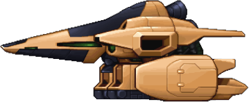 メタス(MA) 機体全身 — スーパーロボット大戦V