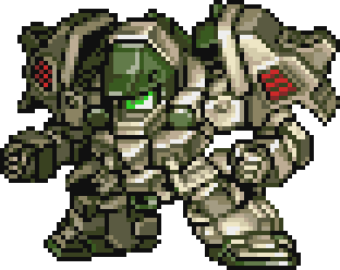 サーペント 機体全身 — スーパーロボット大戦W