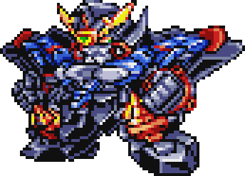 GaoFighGar full-body art — Super Robot Wars W