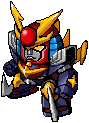 Daitarn 3 map icon — Super Robot Wars X