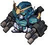 Gundam Heavyarms Custom map icon — Super Robot Wars X
