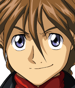 Duo face portrait — Super Robot Wars X