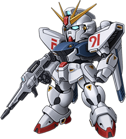 양산형 건담 F91 기체 전신 — 슈퍼로봇대전 X