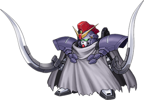 Gundam Sandrock Custom full-body art — Super Robot Wars X