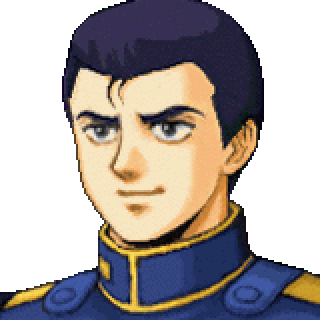Dan face portrait — Super Robot Wars XO (port)