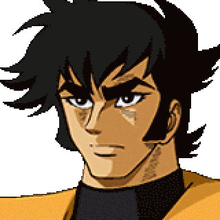 Tetsuya face portrait — Super Robot Wars XO (port)