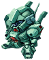 Jegan map icon — Super Robot Wars Y
