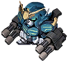 Gundam Heavyarms Custom map icon — Super Robot Wars Y