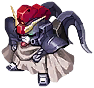 Gundam Sandrock Custom map icon — Super Robot Wars Y