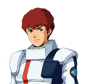 アムロ 顔グラフィック — スーパーロボット大戦Y