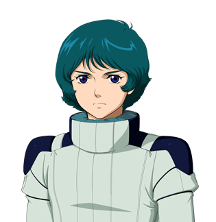 Kamille face portrait — Super Robot Wars Y