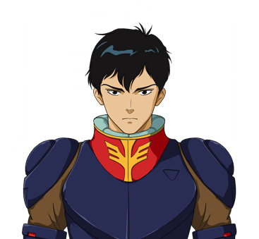 Gyunei face portrait — Super Robot Wars Y