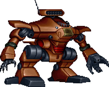 ガラバゴス full-body art — Super Robot Wars Z