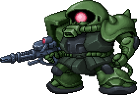 ボルジャーノン full-body art — Super Robot Wars Z