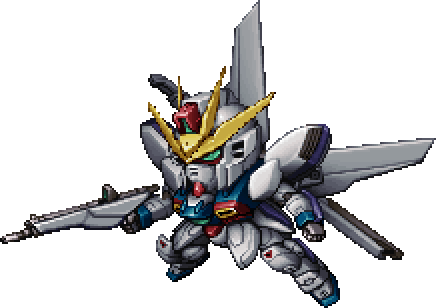 Gundam X full-body art — Super Robot Wars Z