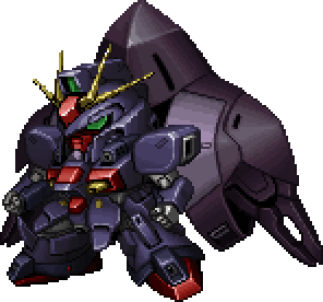 ガンダムアシュタロン・ＨＣ 機体全身 — スーパーロボット大戦Z