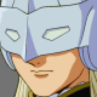 Zechs face portrait — 2nd Super Robot Wars Z: Hakai-hen