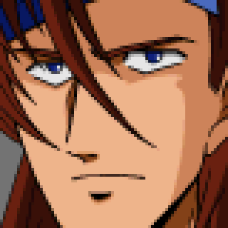 Ryo face portrait — 2nd Super Robot Wars Z: Hakai-hen