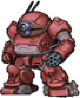 ブルーティッシュドッグ full-body art — 2nd Super Robot Wars Z: Hakai-hen