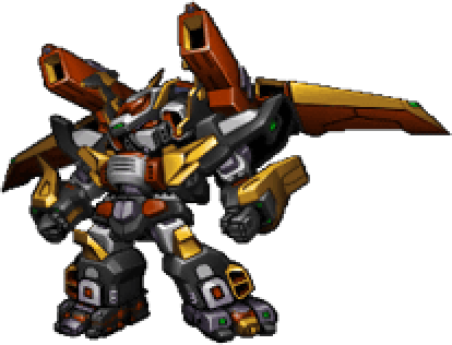 ダンクーガノヴァマックスゴッド full-body art — 2nd Super Robot Wars Z: Hakai-hen
