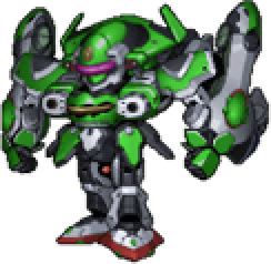 アクエリオンルナ full-body art — 2nd Super Robot Wars Z: Hakai-hen