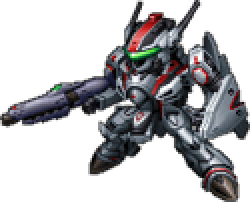 VF-25F메사이어B 기체 그림