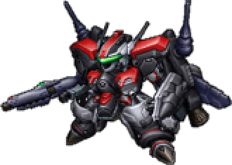 VF-25FメサイアB・AP full-body art — 2nd Super Robot Wars Z: Hakai-hen