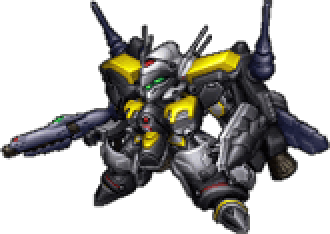 VF-25SメサイアB・AP full-body art — 2nd Super Robot Wars Z: Hakai-hen