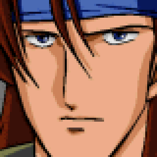 Ryo face portrait — 2nd Super Robot Wars Z: Saisei-hen
