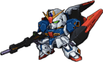 Ζガンダム 機体全身 — 第2次スーパーロボット大戦Z 再世篇