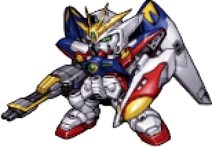 Wing Gundam Zero full-body art — 2nd Super Robot Wars Z: Saisei-hen