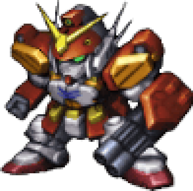 Gundam Heavyarms Custom full-body art — 2nd Super Robot Wars Z: Saisei-hen