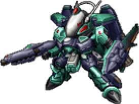RVF-25メサイアB・SP 기체 전신 — 제2차 슈퍼로봇대전 Z 재세편