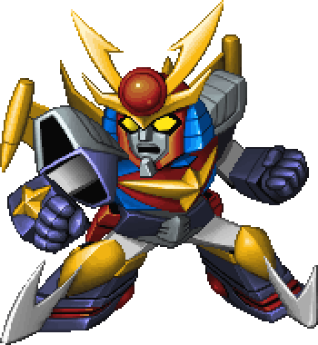 Daitarn 3 full-body art — Super Robot Wars Z: Special Disk