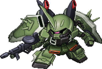 ブレイズザクファントム full-body art — Super Robot Wars Z: Special Disk