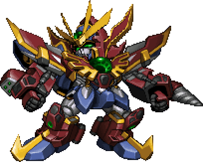 ソルグラヴィオン 機體全身 — スーパーロボット大戦Z スペシャルディスク